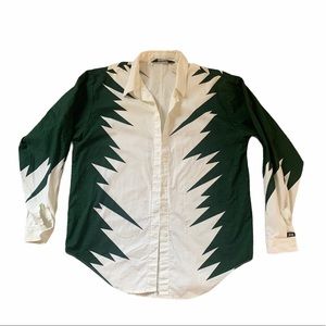 Vintage Brooks & Dunn Geometric Western Shirt